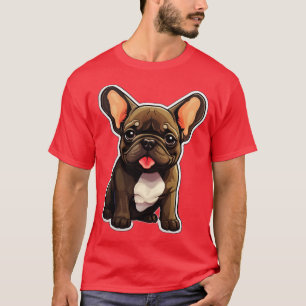 Cute French Bulldog Frenchie Dog Lover Funny 1 T-Shirt