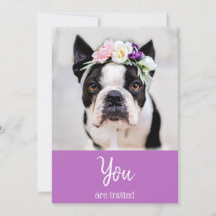 *~* Cute French Bulldog  Frenchie Event Invitation