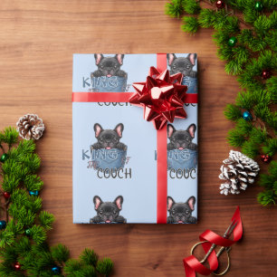 Cute French Bulldog Funny Dog Lover Wrapping Paper