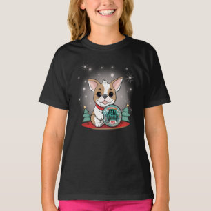 Cute French Bulldog Funny Happy New Year T-Shirt