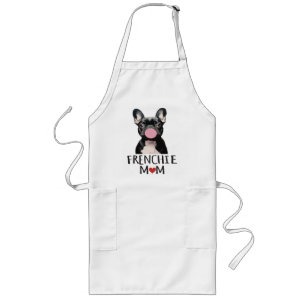 Cute French bulldog Long Apron