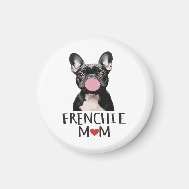 Cute French bulldog Magnet (Front)