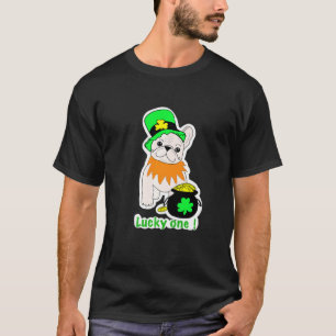 Cute French Bulldog Stpatrics Day Tee For Her Him 