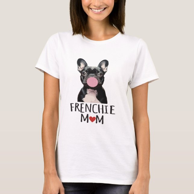 Cute French bulldog T-Shirt (Front)