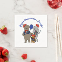 Cute French Cartoon Animals Personalised