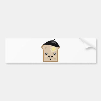 cute french toast bumper sticker