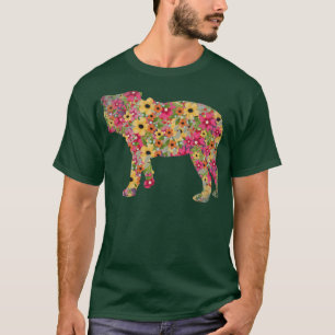 Cute Frenchie Dog Hippie Gift Pet French Bulldog T-Shirt