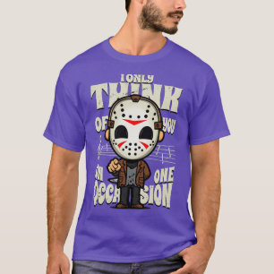 Cute Friday Slasher Funny Meme T-Shirt
