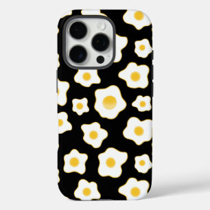 Cute Fried Eggs Flower Pattern iPhone 16 Pro Case
