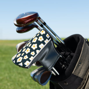 Cute Fried Eggs Flower Pattern Golf Head Cover