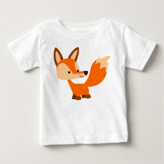 Cute Friendly Cartoon Fox Baby T-Shirt