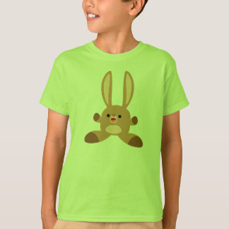 Cute Friendly Cartoon Rabbit Children T-Shirt