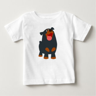 Cute Friendly Cartoon Rottweiler Baby T-Shirt