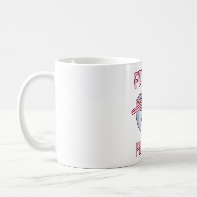 Cute Friends Pho Ever Pun  Coffee Mug (Left)