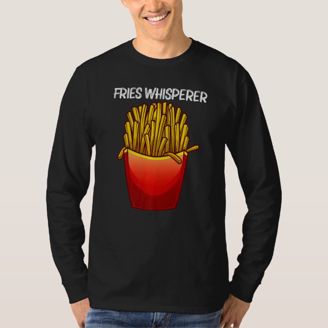 Cute Fries For Men Women Potato Fries French Fry T-Shirt (Front)