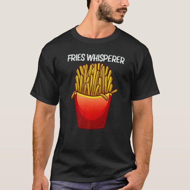 Cute Fries For Men Women Potato Fries French Fry T-Shirt (Front)