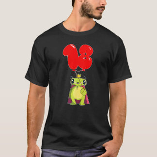 Cute Frog  18th Birthday  Kids Balloon Party T-Shirt