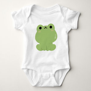 Cute Frog Baby Bodysuit