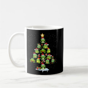 Cute Frog Christmas Tree Gift Decor Xmas Tree Coffee Mug