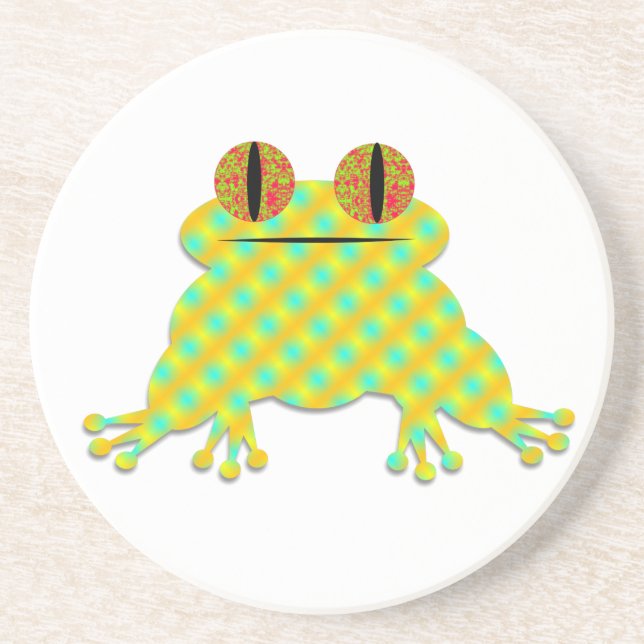 Cute Frog Coaster (Front)