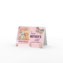 Cute Frog Dog Cat Mother’s Day Card - Special Gift