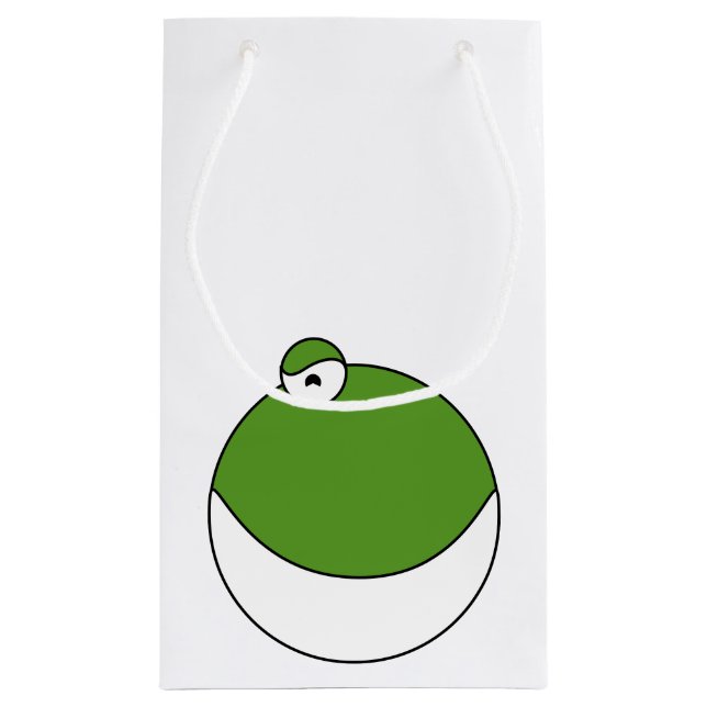 Cute Frog Face Gift Box Small Gift Bag (Back)