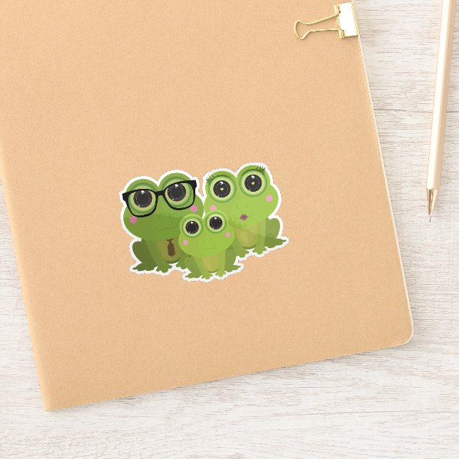 Cute Frog Family (Notebook)