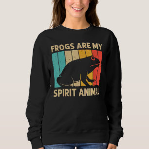 Cute Frog For Men Women Frog Toad Animal Tadpole Sweatshirt