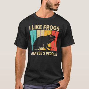 Cute Frog For Men Women Frog Toad Animal Tadpole T-Shirt