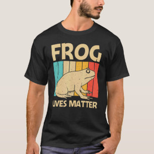 Cute Frog For Men Women Toad Catcher Pet Animal T-Shirt