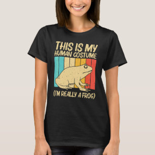 Cute Frog For Men Women Toad Catcher Pet Animal T-Shirt