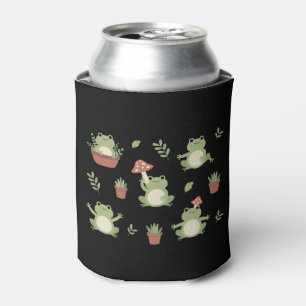 Cute Frog Funny Animal Lover Gift For Frog Lover  Can Cooler
