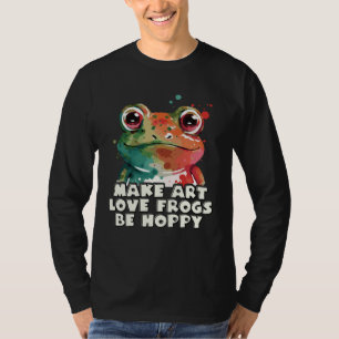 Cute Frog  Happiness  Pun T-Shirt