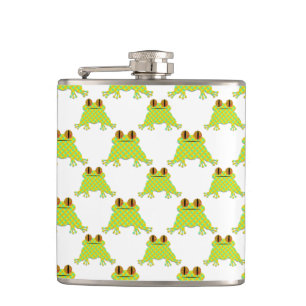 Cute Frog Hip Flask