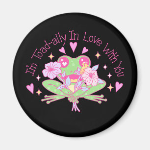 Cute Frog - I'm Totally In Love With You Magnet