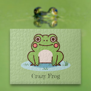 Cute Frog Jigsaw Puzzle