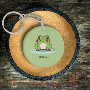 Cute Frog Key Ring