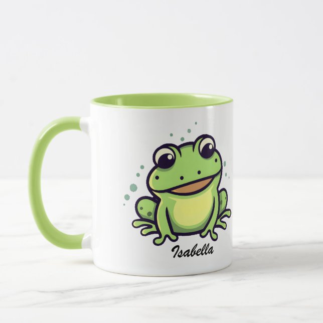 Cute frog  mug (Left)