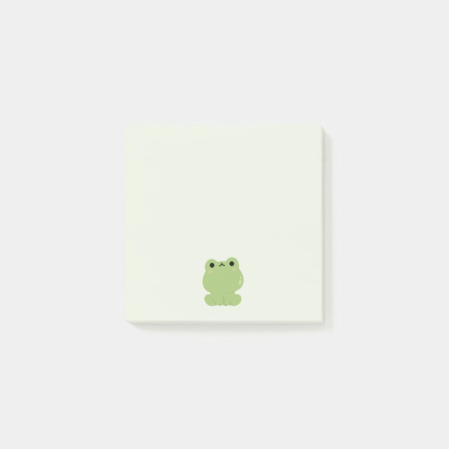 Cute Frog Post-it Notes (Front)