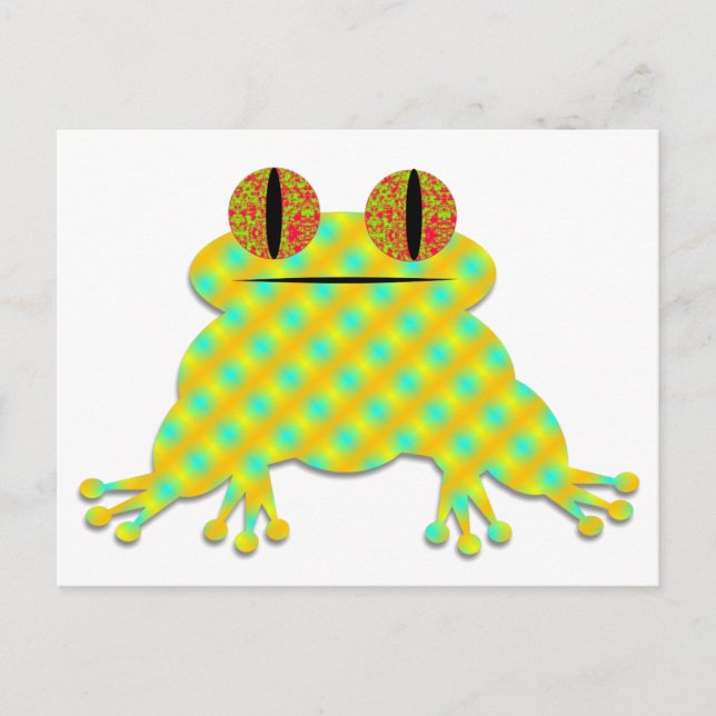 Cute Frog Postcard (Front)