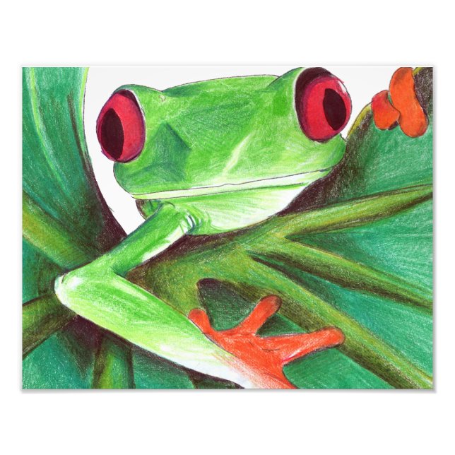 cute frog print (Front)