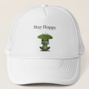 Cute Frog Rain Kids Cap – Funny Cartoon Frog Hat