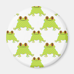 Cute Frog - Seamless Pattern Magnet