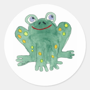 Cute Frog Sticker