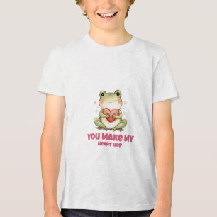 Cute Frog Valentine Tee