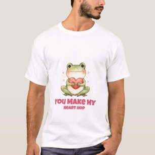 Cute Frog Valentine Tee