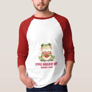 Cute Frog Valentine Tee
