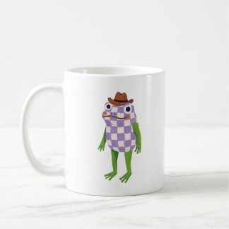 Cute Frog Western Mug