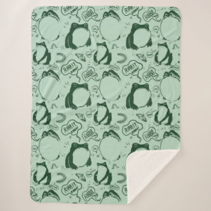 Cute Frogs Blanket - Sad Frogs - Vintage Japanese