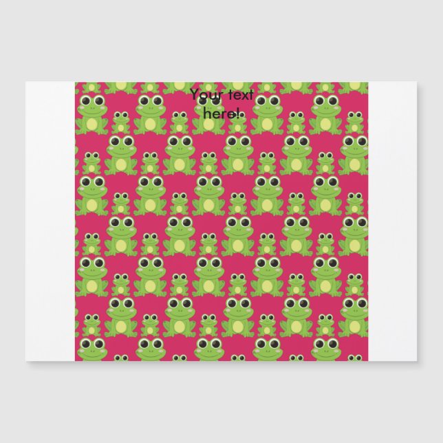 Cute frogs pattern (Front)
